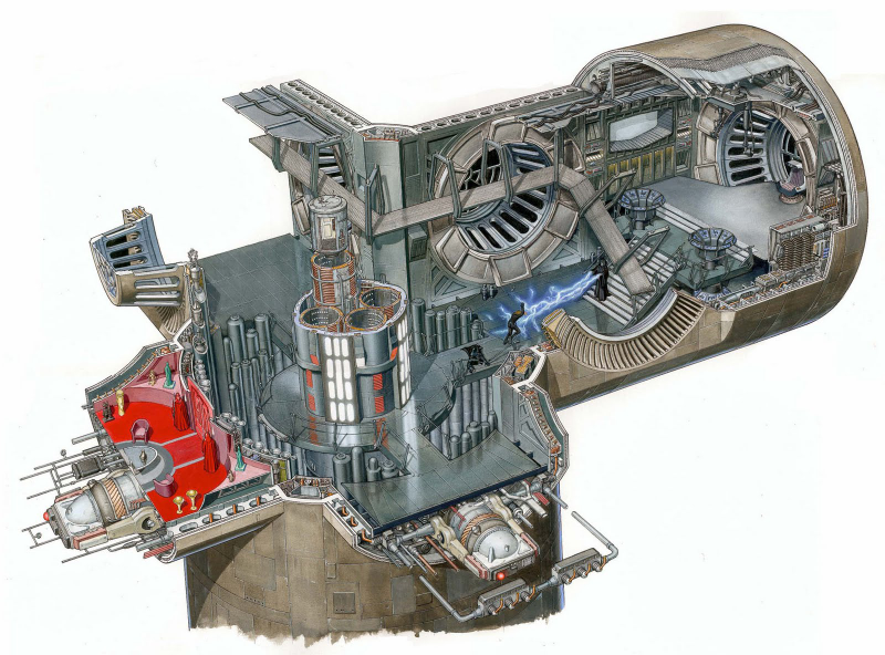 Illustration for article titled The amazing Star Wars vehicles and location cutaways by Hans Jenssen